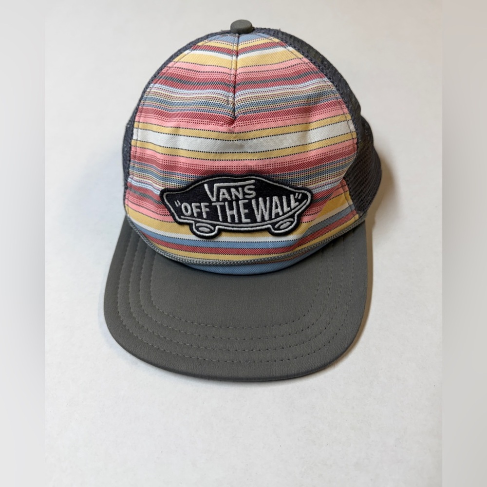 Vans‎ Off The Wall Classic Patch Multicolor Gradient Snapback Trucker Hat